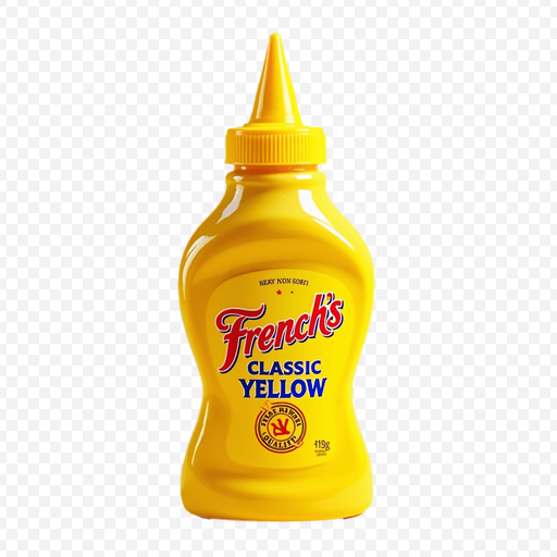 French's Classic Yellow Mustard PNG Image