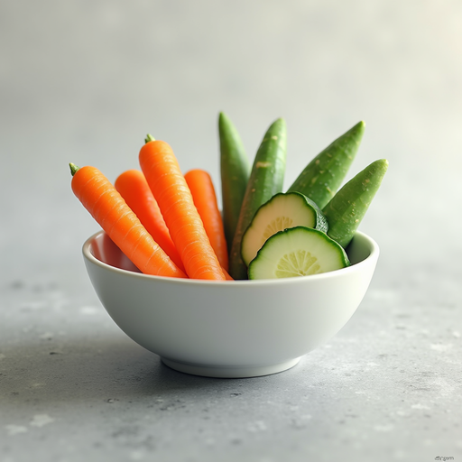 Fresh Vegetables in a Bowl PNG, Transparent PNG for Healthy Eating
