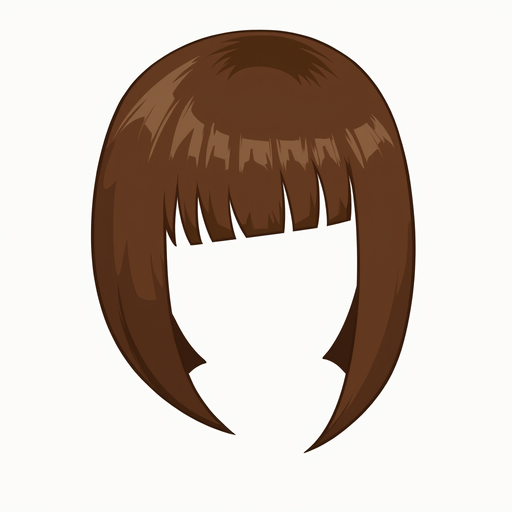 Brown Hair PNG Image with Transparent Background