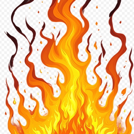 Flame PNG Image with Transparent Background