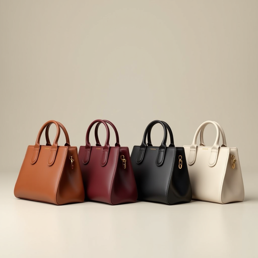 Stylish Handbags Collection PNG Image with Transparent Background