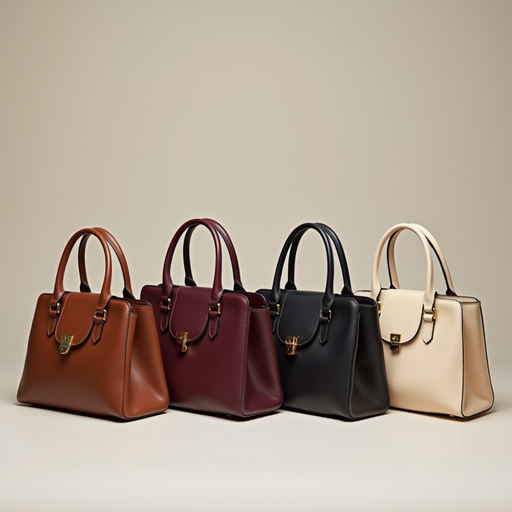 Stylish Handbags Collection PNG Image for Fashion Enthusiasts