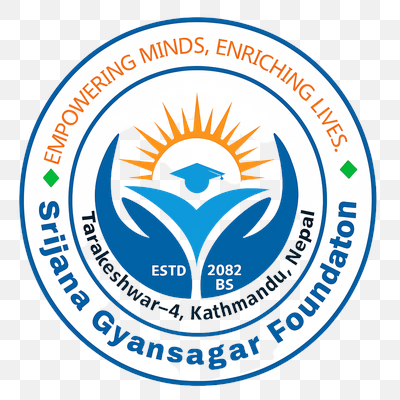 Srijana Gyansagar Foundation Logo: Empowering Minds, Enriching Lives