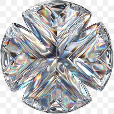 Prismatic Crystal Bloom