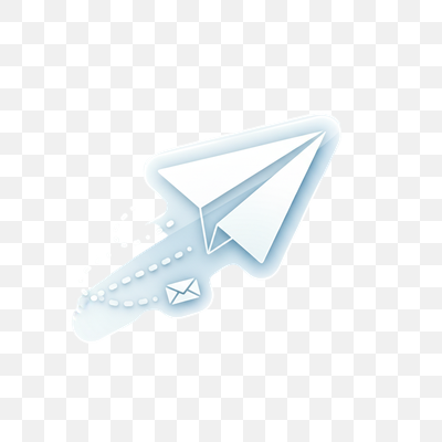 Minimalist Paper Airplane Sending Message Icon