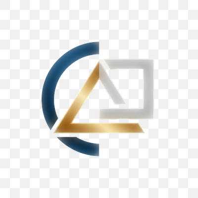 Dynamic Interlocking Geometric Logo