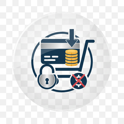Secure No-Fee Online Payment Icon