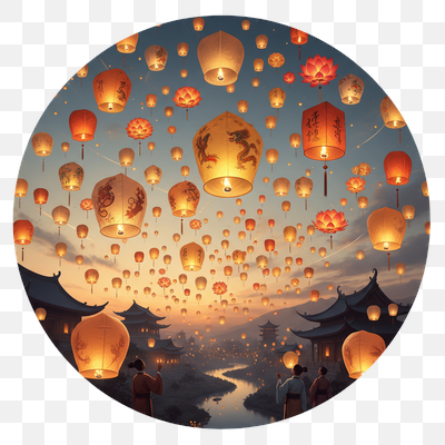 Twilight Lantern Festival: A River of Light