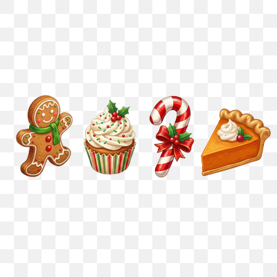Festive Christmas Holiday Treats Collection