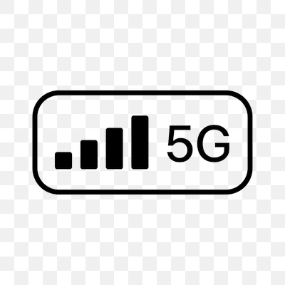 Full 5G Mobile Network Signal Strength Icon