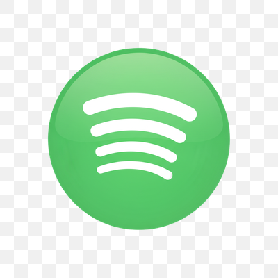 Vibrant Green Spotify Logo Icon