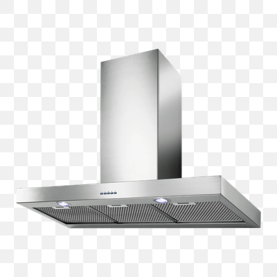 Modern Stainless Steel Chimney Range Hood with LED Lights