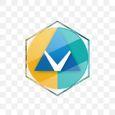 Geometric Checkmark Hexagon Logo