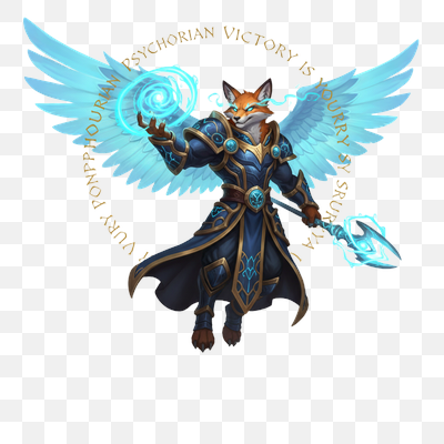 Winged Fox Mage: Psychorian Victory