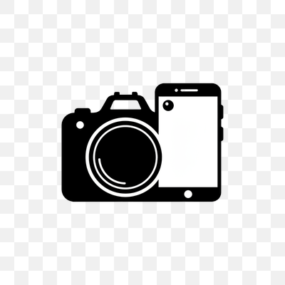 Camera and Smartphone Photography Icon