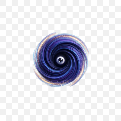 Eye of the Cosmic Vortex