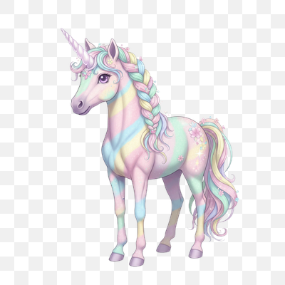 Pastel Rainbow Unicorn Dream