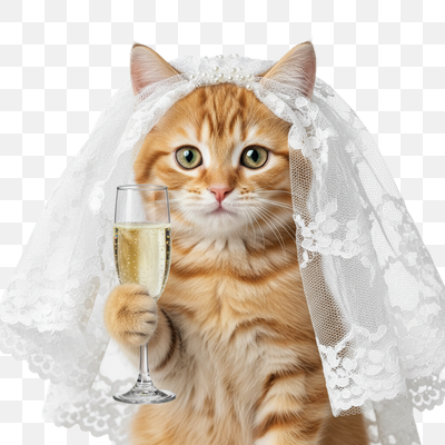 A Purr-fect Bridal Toast