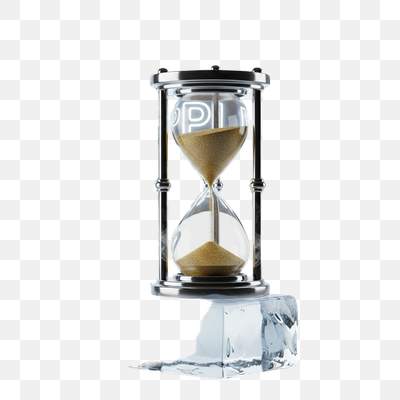 OPI Hourglass on Melting Ice: Time's Urgency