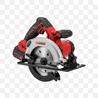 Powerful Red Cordless Circular Saw for Precision Cutting