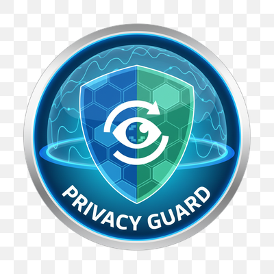 Digital Privacy Guard Shield Icon