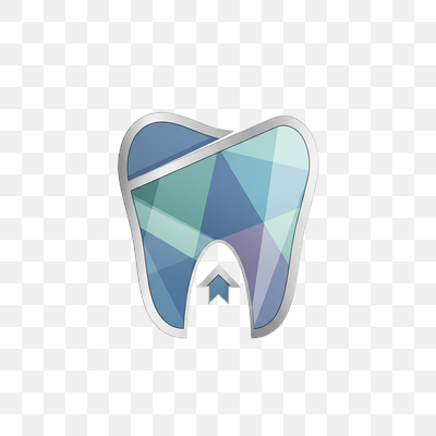Geometric Dental Growth Icon