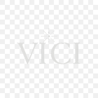 VICI Elegant Starburst Logo on Black
