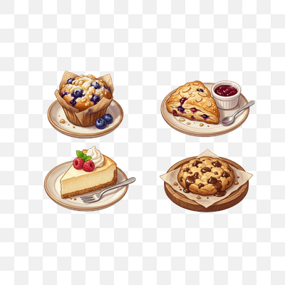 A Quartet of Delicious Baked Delights