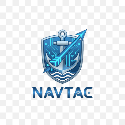 NAVTAC Modern Nautical Digital Security Logo