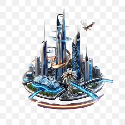 Visionary Smart City: A Glimpse into Tomorrow's Urban Landscape