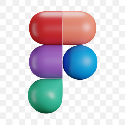 Vibrant 3D Geometric Letter F Logo