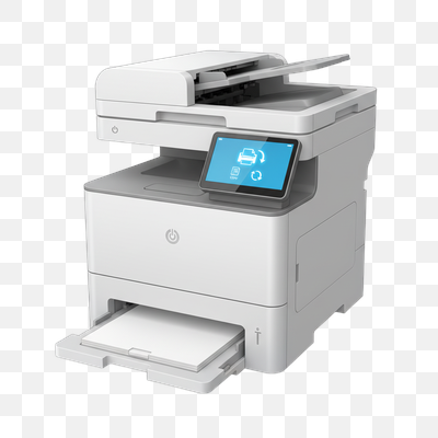 Sleek Multifunction Printer with Digital Touchscreen