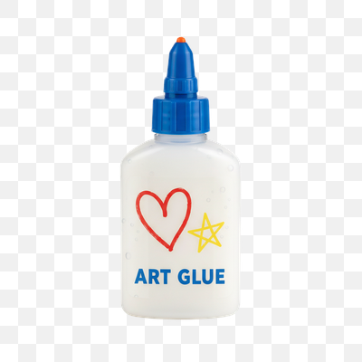 Vibrant Art Glue Bottle for Creative Projects