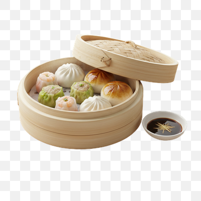 A Delightful Assortment of Steamed and Baked Dim Sum