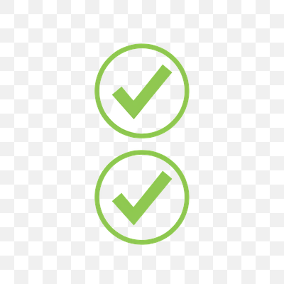Green Checkmark Icons in Circles