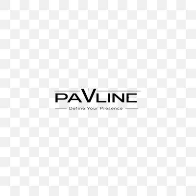 PAVLINE Logo: Define Your Presence - Minimalist Brand Identity