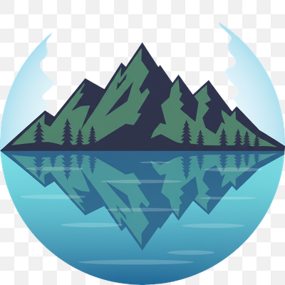 Serene Mountain Reflection