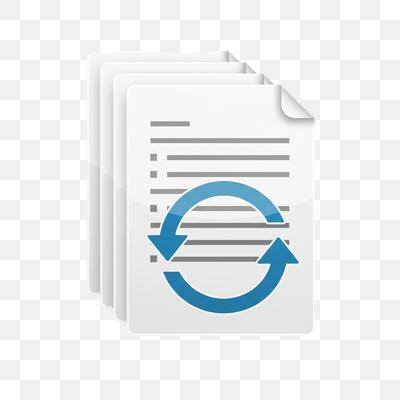 Document Synchronization and Refresh Icon
