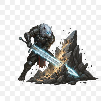 Arcane Strike of the Lycan Warrior