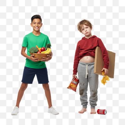 The Stark Contrast of Childhood Nutrition and Lifestyles