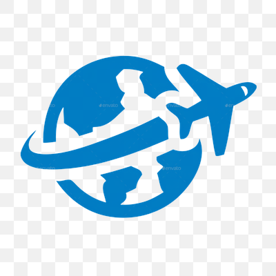 Global Air Travel Icon