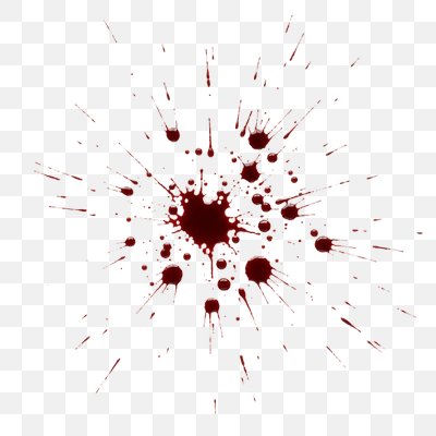 Dynamic Blood Splatter Burst