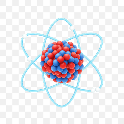 Dynamic 3D Atomic Model Illustration