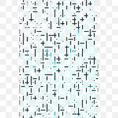 Abstract Cyan Grid Pattern