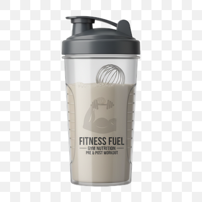 Fitness Fuel Protein Shaker with Creamy Shake