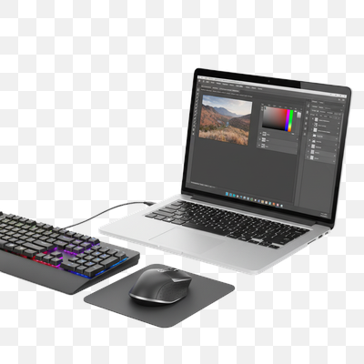 Modern Digital Creative Workstation Setup