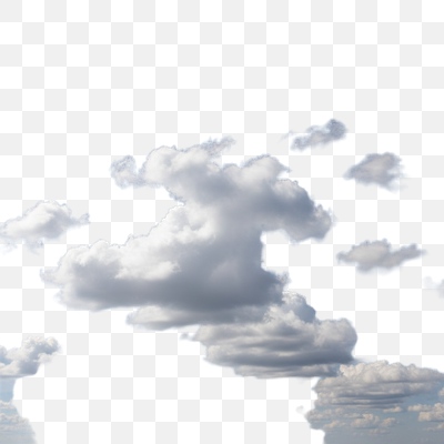 Dynamic Cloudscape on a Sunny Day