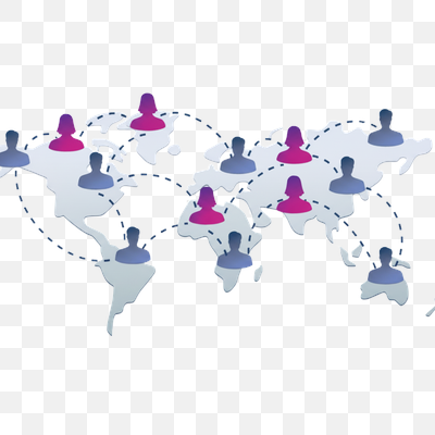 Global Connected Network of Individuals