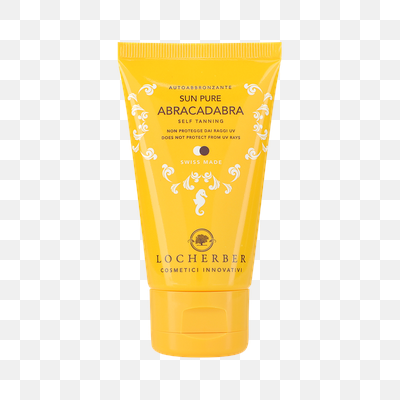 Locherber Sun Pure Abracadabra Self Tanning Lotion, Yellow Tube