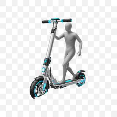 Dynamic Urban Electric Scooter Ride